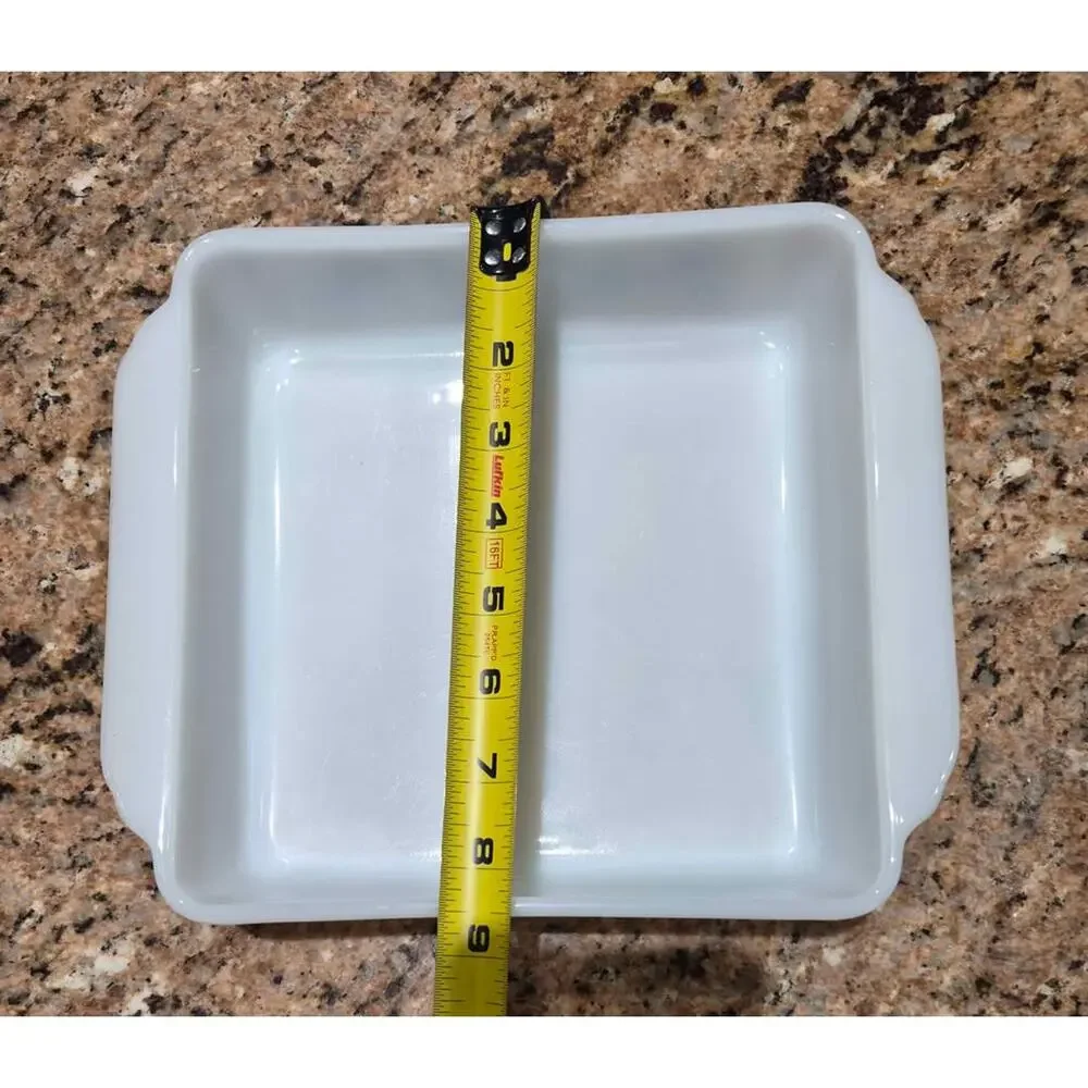 MCM Atomic Blue Heaven Square Baker Brownie Pan 8 x 8 EUC